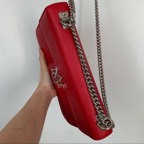 Authentic Alexander McQueen Leather Chain AMQ Bag - Picture 10 of 16